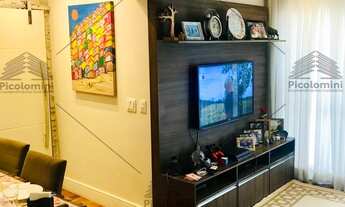 Imagem 3: Apartamento 97 m² Alto da Mooca, 03 quartos, 01 suíte, sala 2 ambientes com varanda gourme