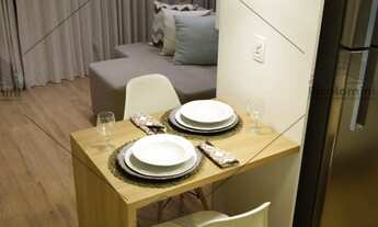 Imagem 6: Apartamento Studio Mobiliado à venda no Centro, 1 quarto, sala com varanda, 1 banheiro, 1