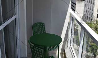 Imagem 7: Apartamento Studio Mobiliado à venda no Centro, 1 quarto, sala com varanda, 1 banheiro, 1