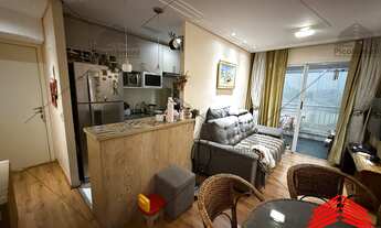 Imagem 4: Apartamento à venda em São Caetano do Sul, 2 quartos, 1 suíte, sala com varanda gourmet