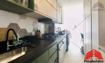 Imagem 7: Apartamento à venda,47 m²,02 quartos,sala 02 ambientes com varanda gourmet,cozinha america