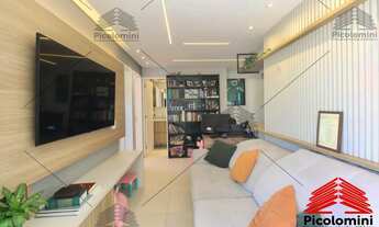 Imagem 2: Apartamento à venda,47 m²,02 quartos,sala 02 ambientes com varanda gourmet,cozinha america