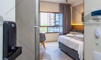 Imagem 2: Apartamento à venda no Brooklin Paulista 1 quarto, 1 sala, 1 banheiro, 29m² próximo a esta