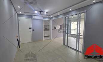 Imagem 3: Apartamento Locação Mooca 2 dormitórios 1 suíte com armários ampla sacada envidraçada cozi