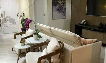 Imagem 5: Apartamento à venda ou locação com 3 quartos, 3 suítes, 122m² e 2 vagas 100% mobiliado em