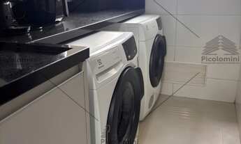 Imagem 2: Apartamento na Água Branca com 103m2, Varanda Gourmet, 3 quartos sendo 1 suíte, mobiliado