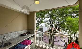 Imagem 3: Apartamento à venda Tatuapé Mobiliado: 2 quartos, 1 suíte, sala ampliada,2 banheiros, 1vag