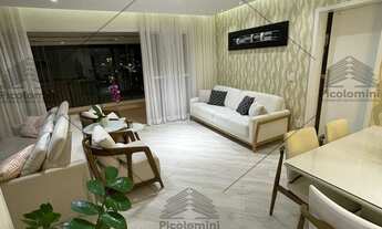 Imagem 3: Apartamento à venda ou locação com 3 quartos, 3 suítes, 122m² e 2 vagas 100% mobiliado em