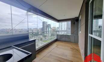 Imagem 3: Apto Tatuapé, varanda Grill, 2 dormitórios 1 suíte, sala, cozinha americana, varanda grill