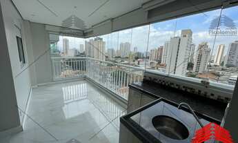 Imagem 3: Apartamento Tatuapé, 2 dormitórios, sendo 1 suíte, 2 salas, varanda grill, 1 vaga, andar a