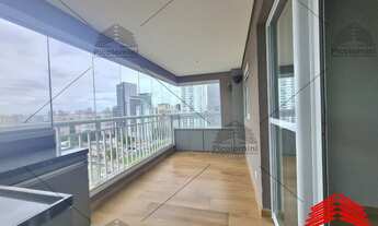 Imagem 6: Apto Tatuapé, varanda Grill, 2 dormitórios 1 suíte, sala, cozinha americana, varanda grill