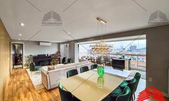 Imagem 4: Apartamento Mobiliado no Anália Franco, 165m2, Varanda Gourmet integrada com a sala, 3 suí