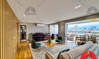 Imagem 6: Apartamento Mobiliado no Anália Franco, 165m2, Varanda Gourmet integrada com a sala, 3 suí