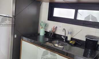 Imagem 3: STUDIO PARA LOCAÇÃO 30M² EM SANTO ANDRÉ, MOBILIADO E DECORADO, COM SACADA, BANHEIRO COM BO