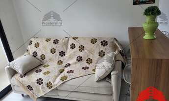 Imagem 7: STUDIO PARA LOCAÇÃO 30M² EM SANTO ANDRÉ, MOBILIADO E DECORADO, COM SACADA, BANHEIRO COM BO