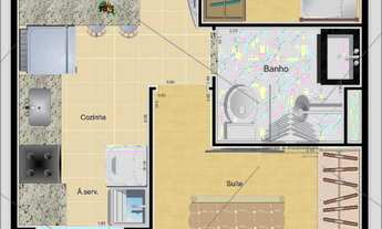 Imagem 7: Vila ema apartamentos de 23 a 90m, 1 ou 2 quartos, com ou sem vaga, com ou sem varanda