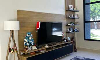 Imagem 6: Casa nova térrea mobiliada no Condomínio Shamballa em Atibaia SP. São 3 suítes, ecritório