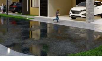 Imagem 3: Sobrado novo em Condomínio com 4 suítes, piscina, área gourmet próximo à Al Lucas Nogueir