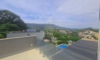 Imagem 2: Casa nova dentro de condomínio fechado em área nobre de Atibaia SP com 4 suítes, piscina