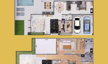 Imagem 5: Sobrados novos em Condomínio fechado na Vila Giglio em Atibaia SP. São 4 suítes sendo 1 d