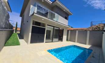 Imagem: Casa nova com 3 suítes, piscina, área