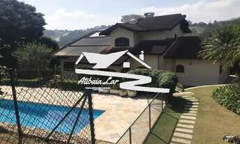 Imagem 5: Imponente residência de alto padrão no Condomínio Flamboyant em Atibaia-SP: 4 suítes, 3 sa