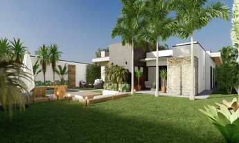 Imagem 5: Casa nova térrea no Condomínio Equilibrium em Atibaia SP, com 4 suítes, piscina e área go