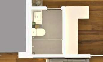 Imagem 5: Casa triplex com lazer completo, localizada no final de rua sem saída, área mais privativa