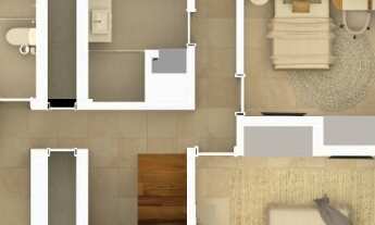 Imagem 3: Casa triplex com lazer completo, localizada no final de rua sem saída, área mais privativa