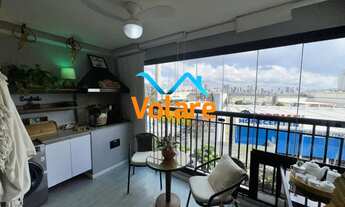 Imagem 6: Apartamento à venda no Continental Osasco: 2 quartos, 1 suíte, sala com living ampliados p