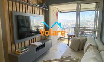 Imagem 2: Apartamento à venda no Centro de Osasco-SP, com vista panorâmica: 2 quartos, 1 suíte, 1 sa