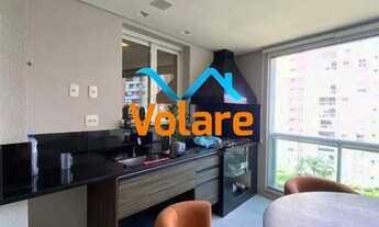 Imagem 4: Apartamento à venda no Tamboré: 122m², 2 quartos (2 suítes), sala ampla, varanda gourmet e