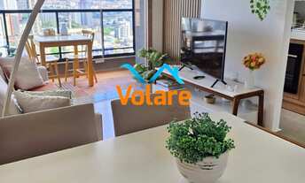 Imagem 2: Apartamento decorado de 2 quartos com 2 suítes e 2 vagas de garagem na Vila Osasco, Osasco