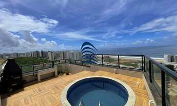 Imagem 2: Excelente cobertura em Armação, 192m2, 3/4, sendo 1 suíte, duas salas com vista mar