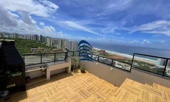 Imagem 4: Excelente cobertura em Armação, 192m2, 3/4, sendo 1 suíte, duas salas com vista mar