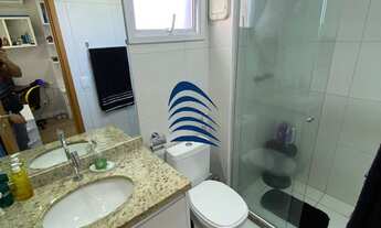 Imagem 6: Apartamento amplo com 200m, vista mar, varanda gourmet fechada com cortina de vidro, andar