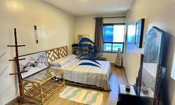 Imagem 3: Apartamento a venda no Edf. Residencial Oceano quarto e sala amplo com 49 m2, frontal mar