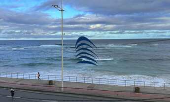 Imagem 7: Apartamento a venda no Edf. Residencial Oceano quarto e sala amplo com 49 m2, frontal mar