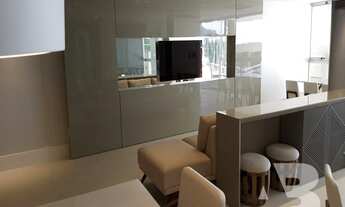 Imagem 7: Apartamento frente mar, novo, 01 suíte + 02 dormitórios, espaço gourmet, 02 vagas de garag