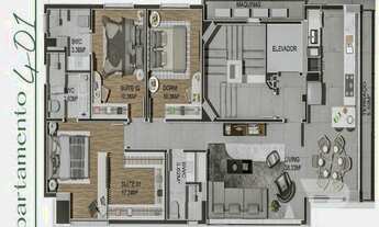 Imagem: Boutique 28setenta, 02 suítes, sendo 01