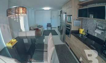 Imagem 6: Apartamento locação anual, mobiliado, 02 dormitórios, sacada com churrasqueira, 01 vaga de