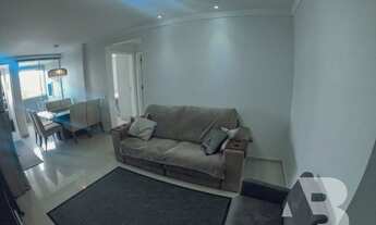 Imagem 3: Apartamento locação anual, mobiliado, 02 dormitórios, sacada com churrasqueira, 01 vaga de