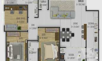 Imagem 7: , 3 dormitórios na Rua Delfim Mário Pádua Peixoto