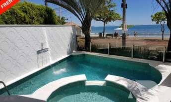 Imagem 1: Apartamento frente mar, novo, 01 suíte + 02 dormitórios, espaço gourmet, 02 vagas de garag