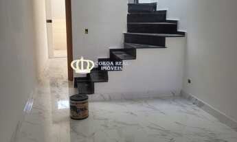 Imagem 4: SOBRADO NOVO COM SACADA COM 3 QUARTOS , SENDO 01 SUÍTE, 02 VAGAS DE GARAGEM NA VL RÉ