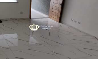 Imagem 4: Sobrado Frontal com sacada com 3 quartos 1suíte 2 vgs na Vl Nhocuné