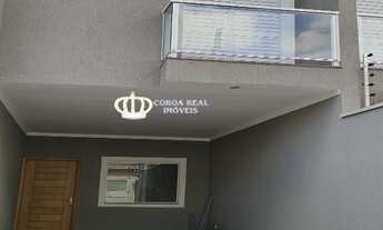 Imagem: Sobrado Frontal com sacada com 3 quartos