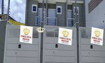 Imagem 2: Sobrado Frontal com sacada com 3 quartos 1suíte 2 vgs na Vl Nhocuné