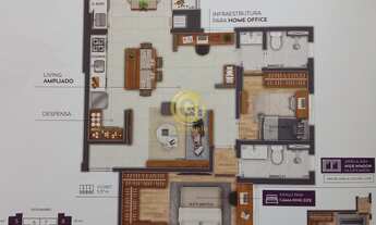 Imagem: Apartamento com 3 quartos à venda em Jardim