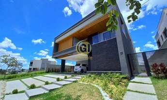 Imagem 7: Sobrado de alto padrão no Alphaville II 2 para venda, possuí 04 suítes com varanda, escrit